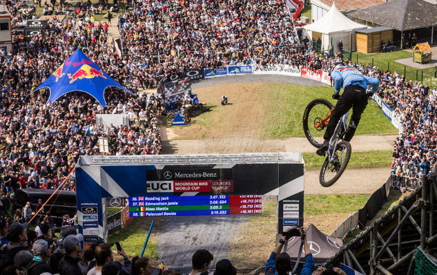 DH World Cup-åbning: Franske kørere skinner på hjemmebane